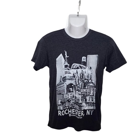 Gladiator Art & Apparel.  Original Graphic of Rochester, NY Skyline T-Sh… - Picture 3 of 8